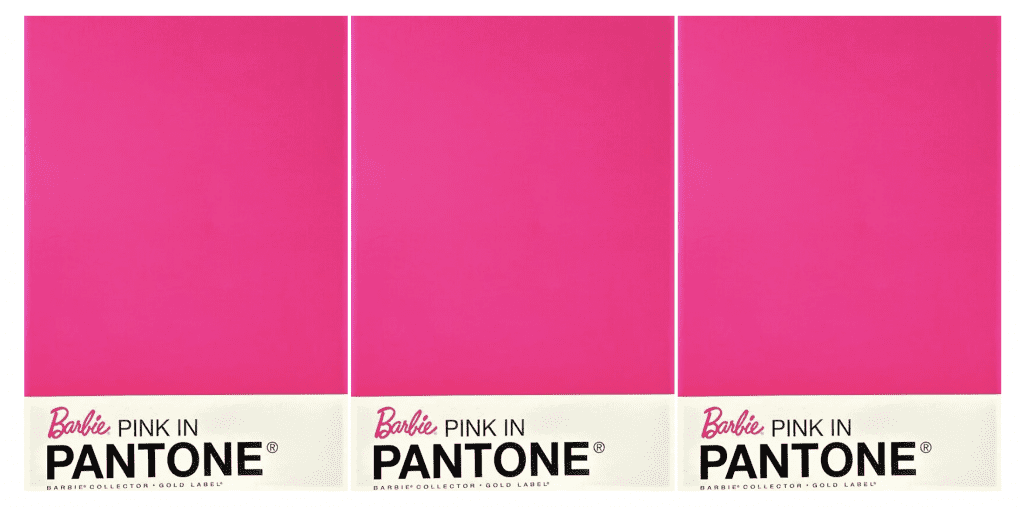 Barbie Pink color swatches