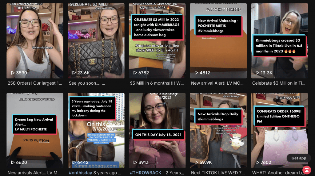 Resale on TikTok