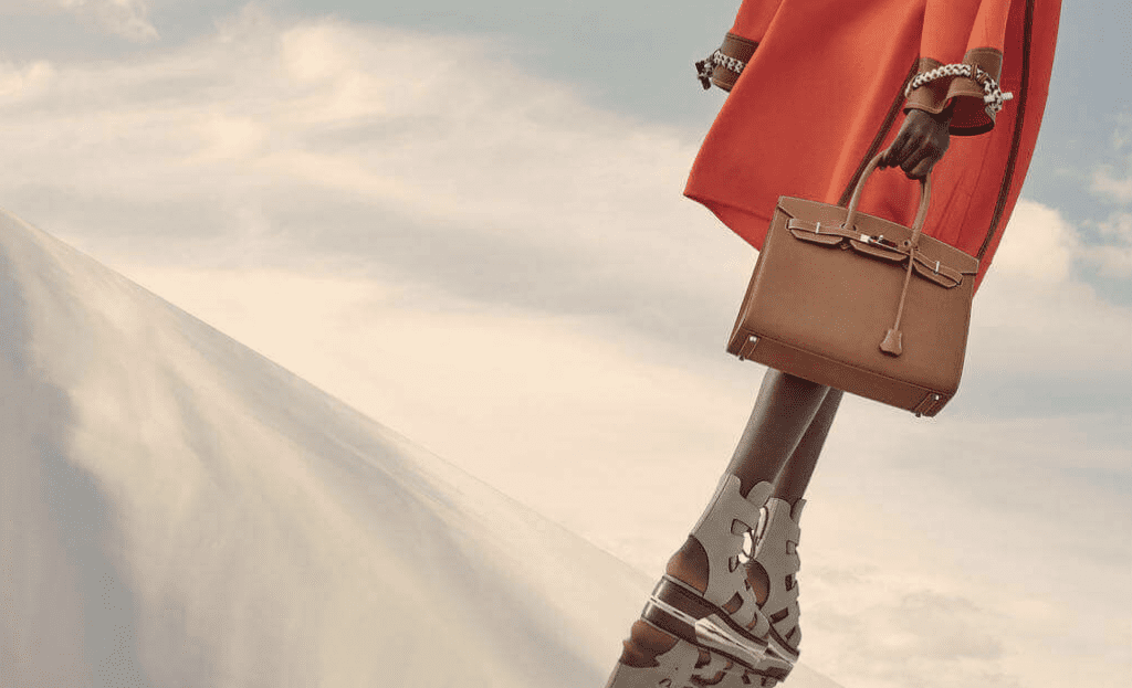 An Hermès ad campaign